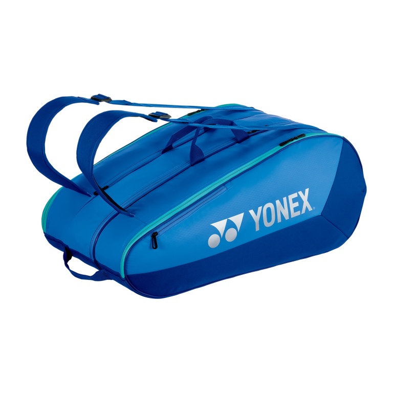 Yonex Racket Bag Team Racquet (Racket Bag, 3 Main Compartments, Shoe Compartment) 2025 blue 12-pack